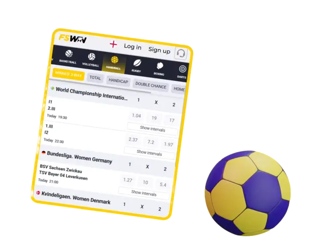 Handball Betting on FSWin