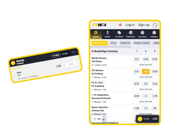 Play FSWin Sports Betting
